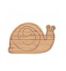 BREAKFAST BOARD BAMBOO/WOOD SNAIL 231