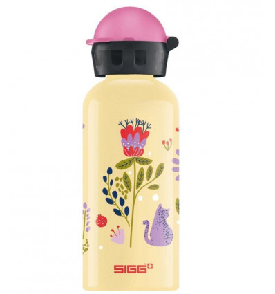 DRINKFLES 0.4L KIDS VOGELS GEEL 21