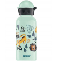 DRINKFLES 0.4L KIDS JUNGLE GROEN 21