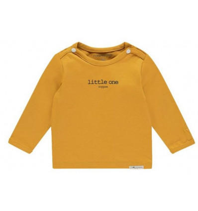 U TEE LS HESTER TEXT HONEY YELLOW 50 21