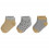 SNEAK SOCK GOTS 3P CURRY SIZE: 15-18 25