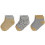 SNEAK SOCK GOTS 3P CURRY SIZE: 12-14 25