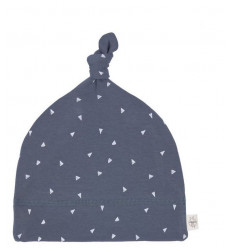 BEANIE TRIANGLE BLUE 62/68 2-6M 24