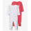 NAME IT NIGHT WEAR CLARET RED 74 21