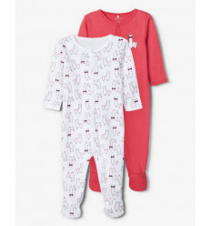 NAME IT NIGHT WEAR CLARET RED 74 21