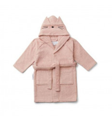 LILY BATHROBE CAT ROSE 3-4Y 21