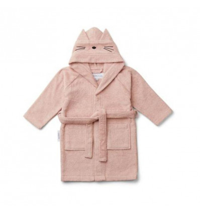 LILY BATHROBE CAT ROSE 3-4Y 21