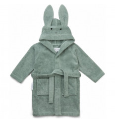 LILY BATHROBE RABBIT PEPPERMINT 1-2Y 21