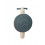 KNITTED POUF S SNAIL BLUE 231