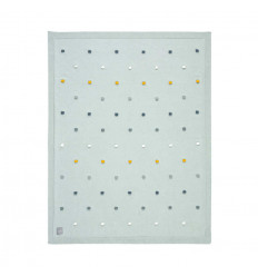 "KNIT BLANK GOT ""DOTS"" LIGHT MINT 25"