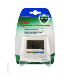 HYGROMETER AND THERMOMETER VICKS 23