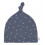 BEANIE TRIANGLE BLUE 50/56 0-2M 24