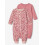 NBFNIGHTSUIT 2P ZIP DUSTY ROSE 201