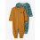 NBMNIGHTSUIT 2P ZIP TRELLIS ANIMAL 201