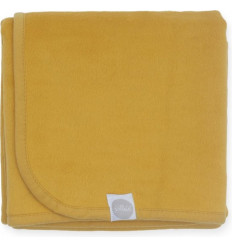 DEKEN WIEG 75X100CM MUSTARD 22