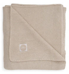 DEKEN 75X100CM BASIC KNIT NOUGAT 22
