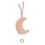 MUZIEKHANGER MOON PALE PINK 22