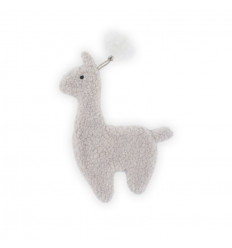 SPEENDOEKJE LAMA GREY 22