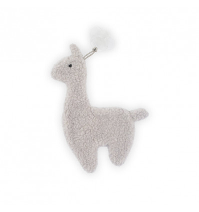 SPEENDOEKJE LAMA GREY 22