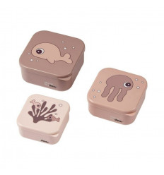 SNACK BOX SET SEA FRIENDS POWDER 241