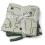 BURP CLOTH 3-PACK GREEN 241