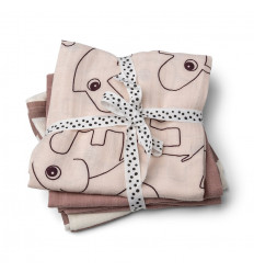 BURP CLOTH 3-PACK POWDER 241