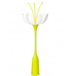 STEM EGOUTTE BIBERON FLEUR BLANC 24