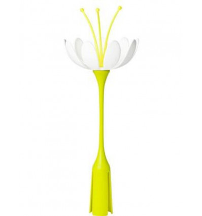 STEM EGOUTTE BIBERON FLEUR BLANC 24