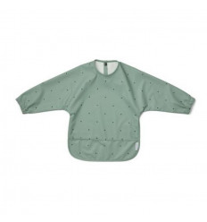 MERLE CAPE BIB CLASSIC DOT PEPPERMINT 21