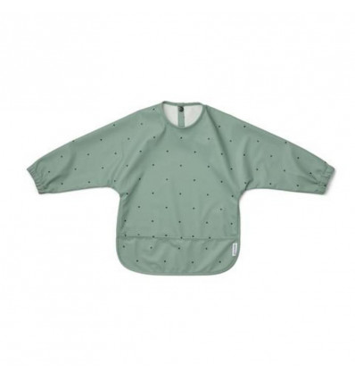 MERLE CAPE BIB CLASSIC DOT PEPPERMINT 21