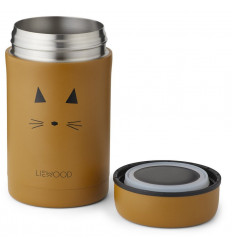 BERNARD FOOD JAR CAT MUSTARD 21