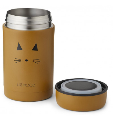 BERNARD FOOD JAR CAT MUSTARD 21