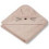 ALBERT HOODED TOWEL CAT ROSE 21
