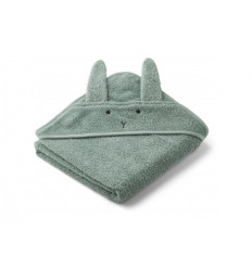 ALBERT HOODED TOWEL RABBIT PEPPERMINT 21