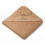 AUGUSTA HOODED TOWEL LEOPARD APRICOT 21