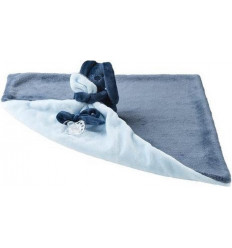 DOUDOU DEKEN GRIJS PINEAPPLE + WIT 241