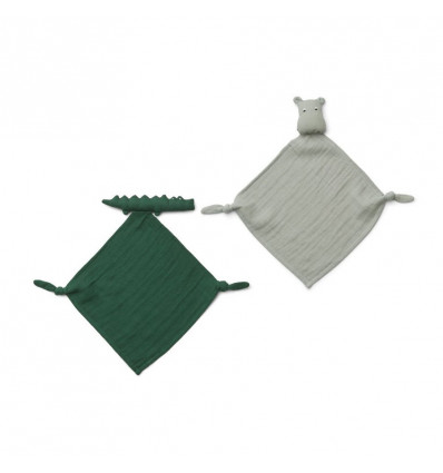 YOKO MINI CUDDLE CLOTH SAFARI GREEN 21