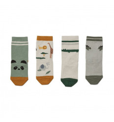 SILAS COTTON SOCKS SAFARI SANDY 0-6M 21