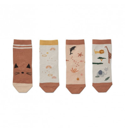 SILAS COTTON SOCKS SAFARI ROSE 1Y 21