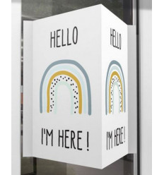 UK GEBOORTEBORD HELLO, I'M HERE BOY 20