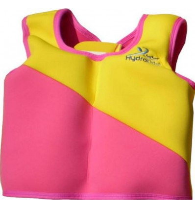 SWIM TRAINER JACKET GIRLS PINK/YELL 202