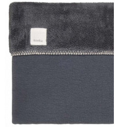 LEDIKANTDEKEN TEDDY RUNA DARK GREY 21