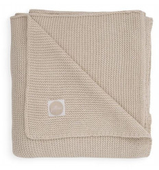 DEKEN 100X150CM BASIC KNIT NOUGAT 22