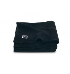 DEKEN 100X150CM BASIC KNIT BLACK 202