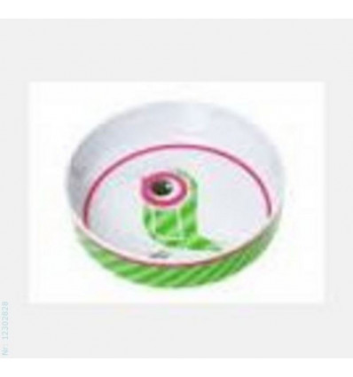 BOWL ANIMATES BIRD MELAMINE GREEN