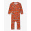 NBMOBERG LS BODYSUIT BURNTBRICK 68 201