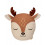 DEER CUSHION SIENNA BROWN 21