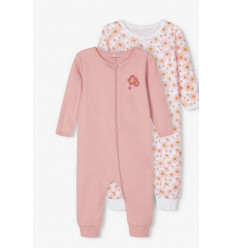 NAME IT NIGHT SUIT SILVER PINK 74 21