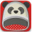 ZOO DIVIDED PLATE PANDA 6