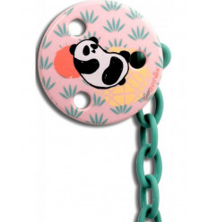 ANAT. SPEENKETTING ROND PINK PANDA 21